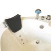 ELITESHOPPING Massagebad | Witte Hottub 135 X 135 Cm Voor 2 Personen 9 Jets Briony