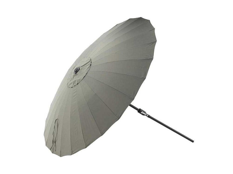 Vente-unique Parasol | Palmetto Parasol Met Kantelfunctie Grijs.