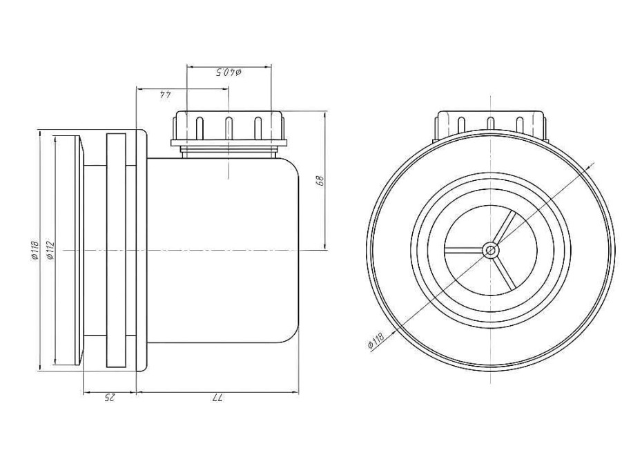 Shower & Design Douchebak | Douchebak Lyros Inclusief Sifon - 1600 X 800 X 40 Mm - Antraciet