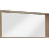 OZAIA Accessoires & Spiegels | Badkamerspiegel Met Rand, Licht Naturel - L120 X H55 Cm - Quadra