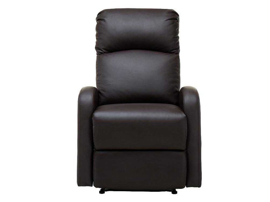 Vente-unique Relaxfauteuil | Relaxfauteuil Van Kunstleer Isao - Bruin