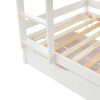 Vente-unique Kinderbed Stapelbed | Stapelbed 2 X 90 X 190 Cm - 2 Laden - Grenen - Wit - Chori