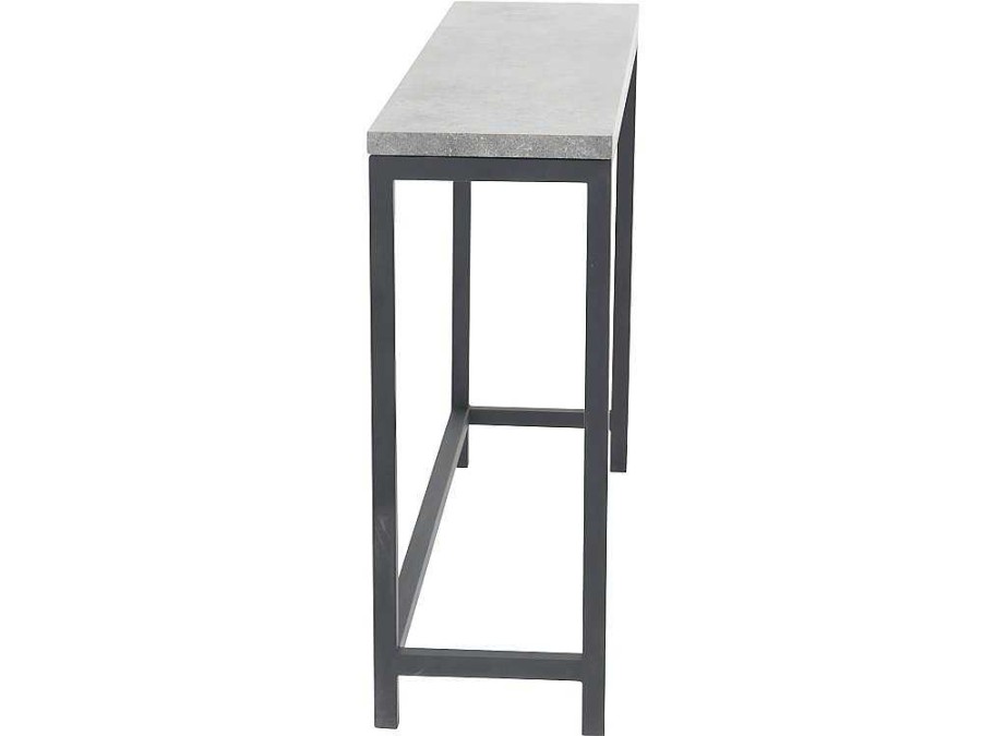 Venture Home Sidetable | Rise Sidetable 30X110 Cm Beton Decor, Zwart.