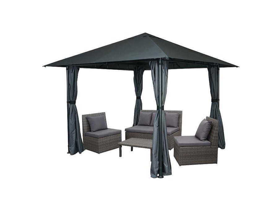 Vente-unique Prieel, Pergola, Gazebo En Kiosk | Pergola Mcw-J63, Antraciet