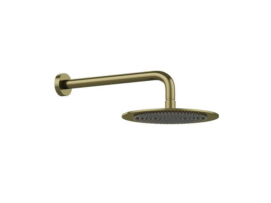 Shower & Design Douchekolom | Set Van Inbouwdouche Met Mechanische Mengkraan - Goud Met Geborstelde Afwerking - Tamise