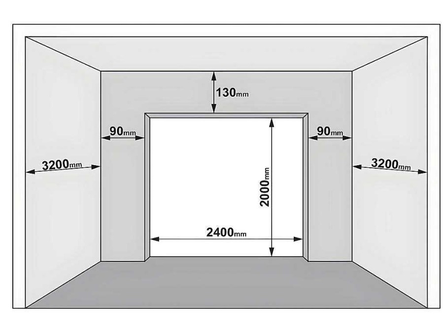 Somfy Garagedeur | Sectionale Garagedeur Met Glad Effect Met Centrale Witte Loopdeur En Somfy Motor - Lavega