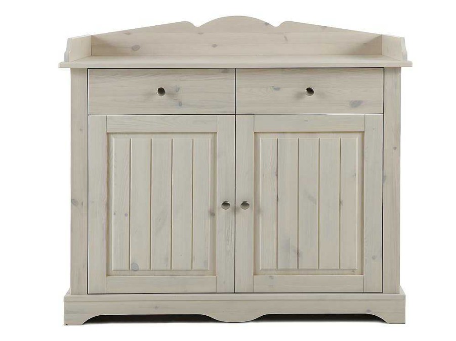 Vente-unique Babymeubel | Kimmy Luiertafel White Washed.