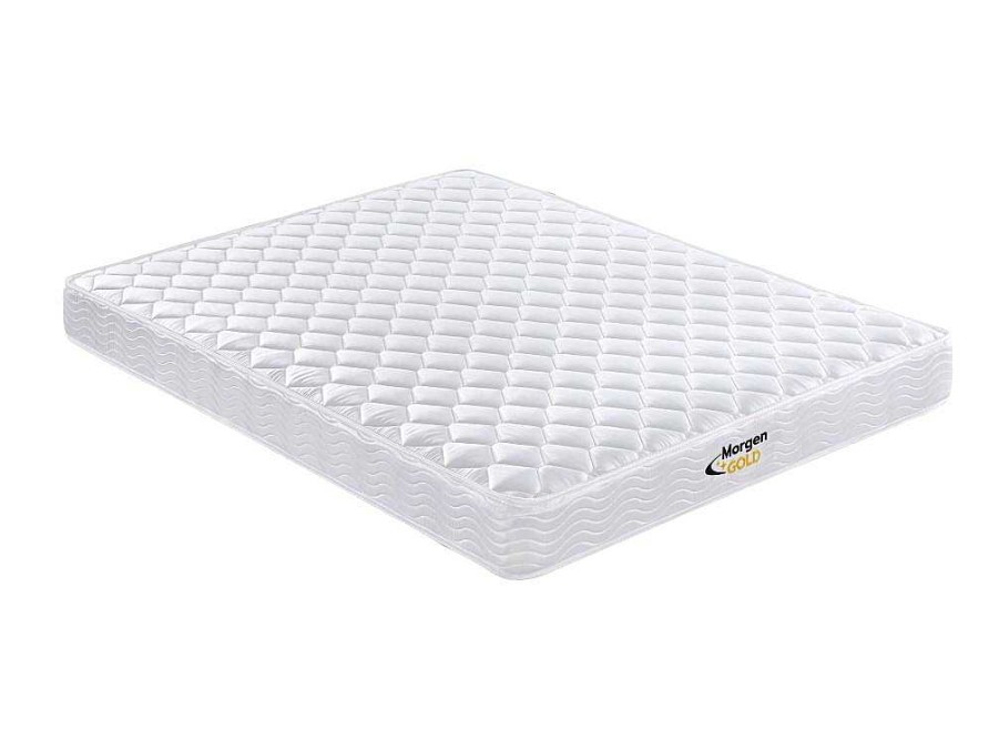 Morgengold Set Matras En Lattenbodem | Set Bedbodem + Matras Met Veren Wolkenlos Van Morgengold - 140 X 200 Cm