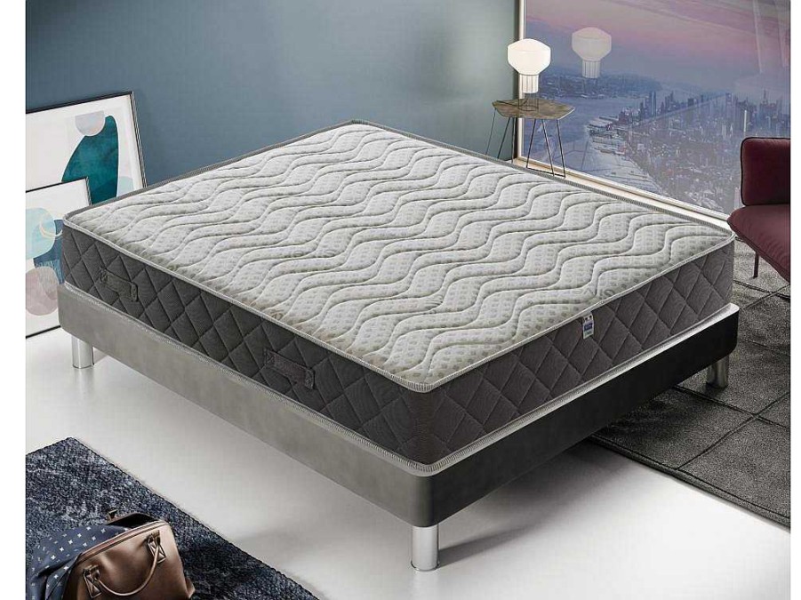 I Love Sleep Matras Met Vormgeheugen | Traagschuimmatras - 11 Comfortzones - Silver Safe-Hoes 180X200 Cm