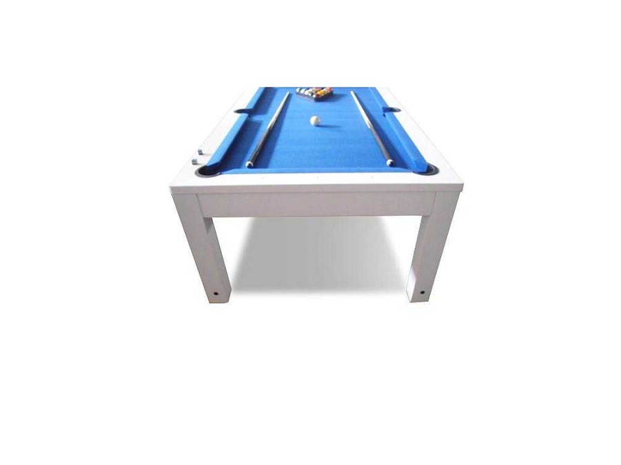 Vente-unique Spel Voor Binnen | Biljart Snooker Tafel Moduleerbaar - Regelbare Hoogte - 207 X 114 X 79 Cm