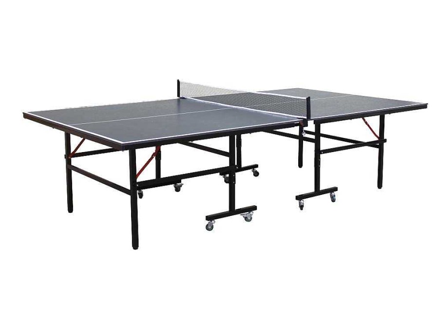 Vente-unique Spel Voor Buiten | Opklapbare Pingpongtafel Op Wieltjes Voor Buiten Met Accessoires - L274 X D152,5 X H76 Cm - Jordie