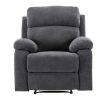 Vente-unique Relaxfauteuil | Relaxfauteuil Van Stof Tolzano - Antraciet