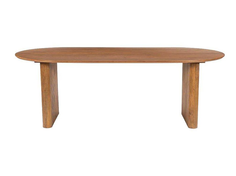 Vente-unique Eettafel | Eettafel 8 Plaatsen Van Mangohout - Naturel - Balimela