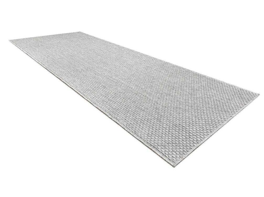 RugsX Tapijt Voor Buiten | Sisal Tapijt, Loper Timo 6272 Buitenshuis Grijskleuring 80X250 Cm