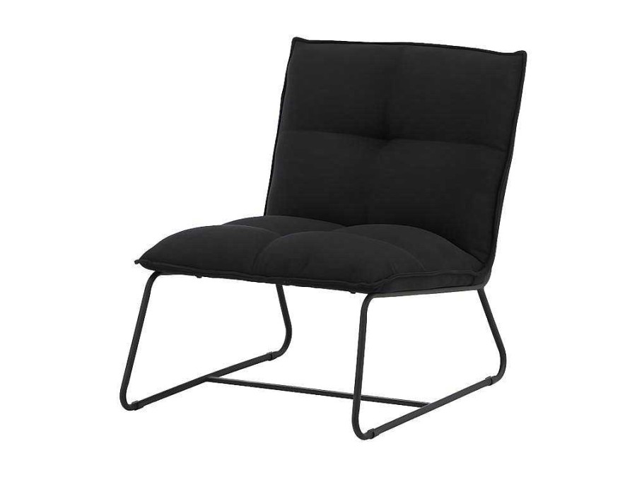 Vente-unique Aanbiedingen: Zitbank & Fauteuil | Madison Fauteuil Zwart.