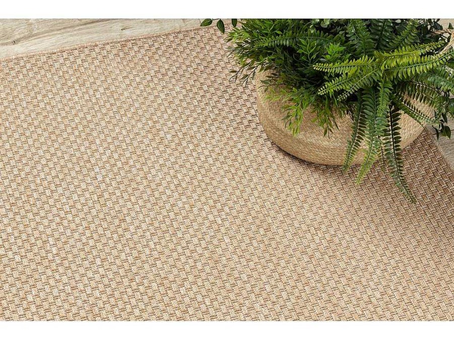 RugsX Tapijt Voor Buiten | Sisal Tapijt Timo 6272 Buitenshuis Donker Beige 240X330 Cm