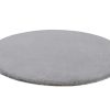 RugsX Tapijt Rond | Tapijt Bunny Rond Zilver Imitatie Konijnenvacht Cercle 160 Cm