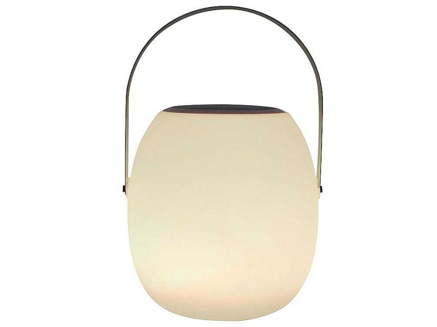 OZAIA Tuinlamp | Buitenlamp Op Voet Met Bluetooth-Verbinding Speak - Metaal - H27 Cm - Veranderende Kleuren