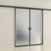 Vente-unique Schuifdeur | Schuifdeur Linci - H205Cm X L83Cm - Gehard Glas