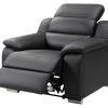 Vente-unique Relaxfauteuil | Relaxfauteuil Van Leer Arena Ii - Zwart - Elektrisch