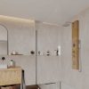 Shower & Design Douchekolom | Douchekolom Met Massagestralen Solal Van Bamboe - 20 X 140Cm