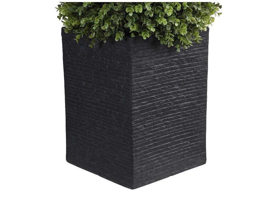 OZAIA Kunstplant | Ronde Kunstbuxus Met Pot - H66 X D40 Cm - Groen - Diava