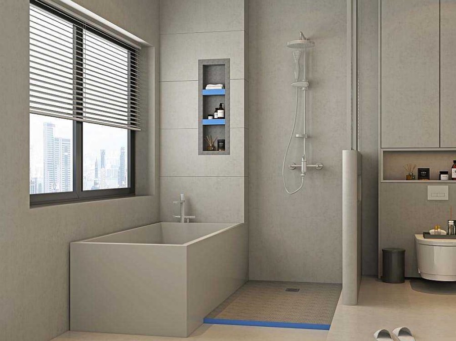 Shower & Design Douchebak | Douchebak Om Te Betegelen Delos 1600X900X40 Mm