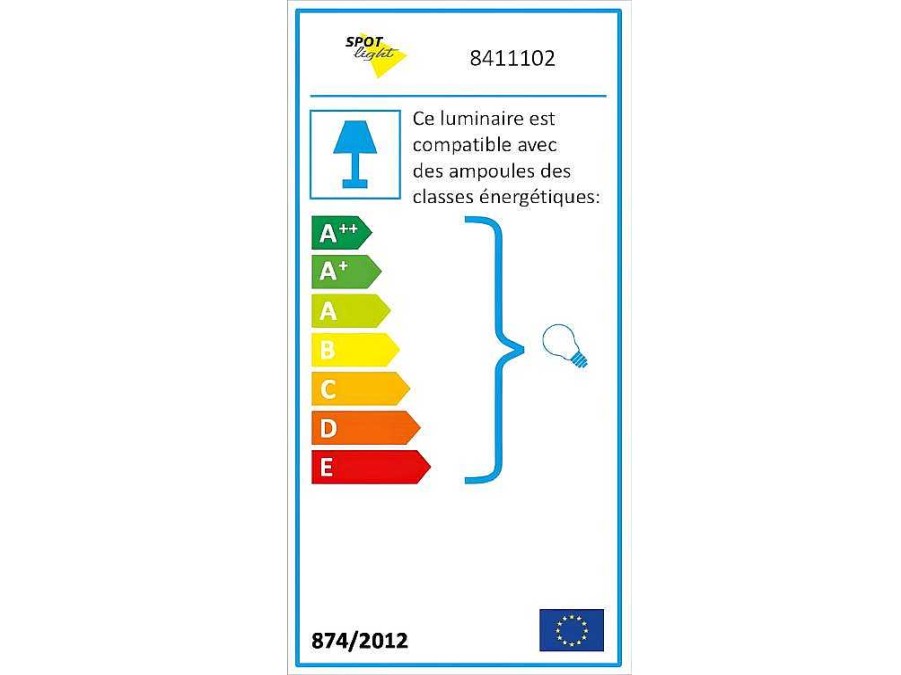 EPIKASA Staande Lamp | Talaro Vloerlamp, Wit, 40X26X146 Cm, Epikasa