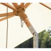 Vente-unique Parasol | Corypho Parasol Met Kantelfunctie Wit.