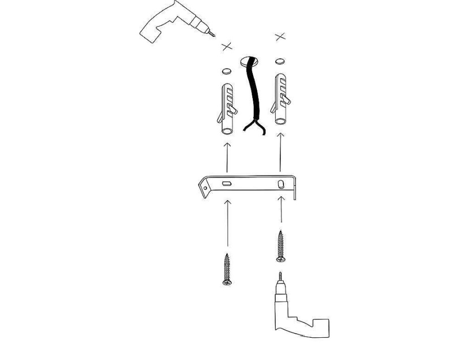 OZAIA Wandlamp | Set Van 2 Metalen Wandlampen Met Verstelbare Kap Yildo - D. 17 X H. 28 Cm - Zwart En Koperkleurig