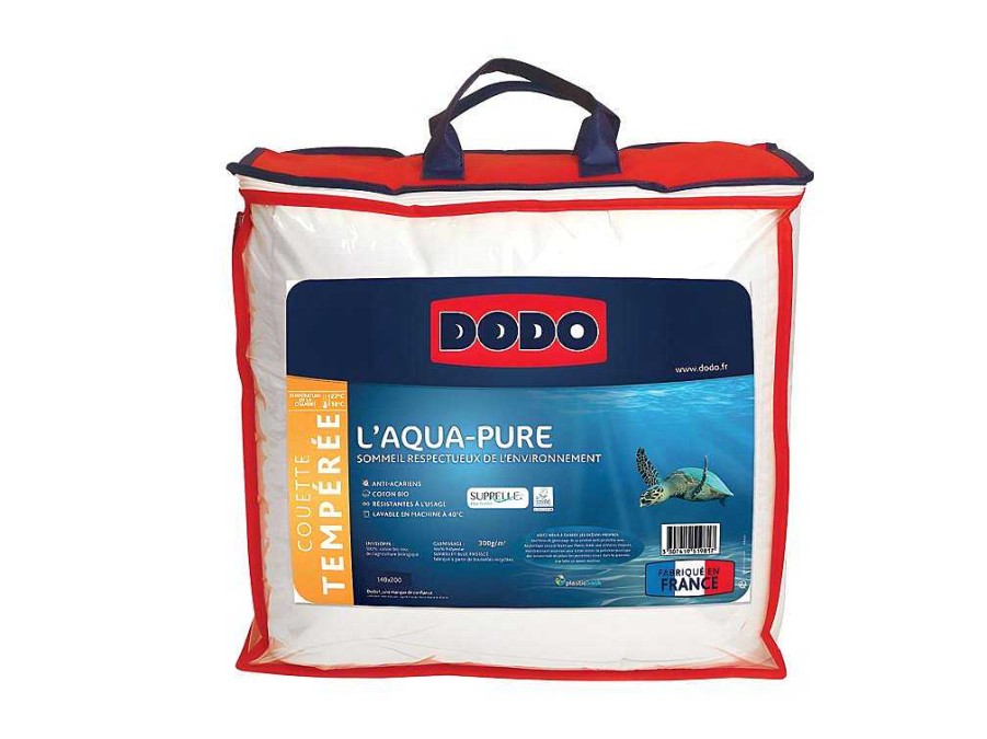 DODO Dekbed | Middelwarm Dekbed Dodo Aqua-Pure - 220X240Cm - Hoes Van 100% Biologisch Katoen