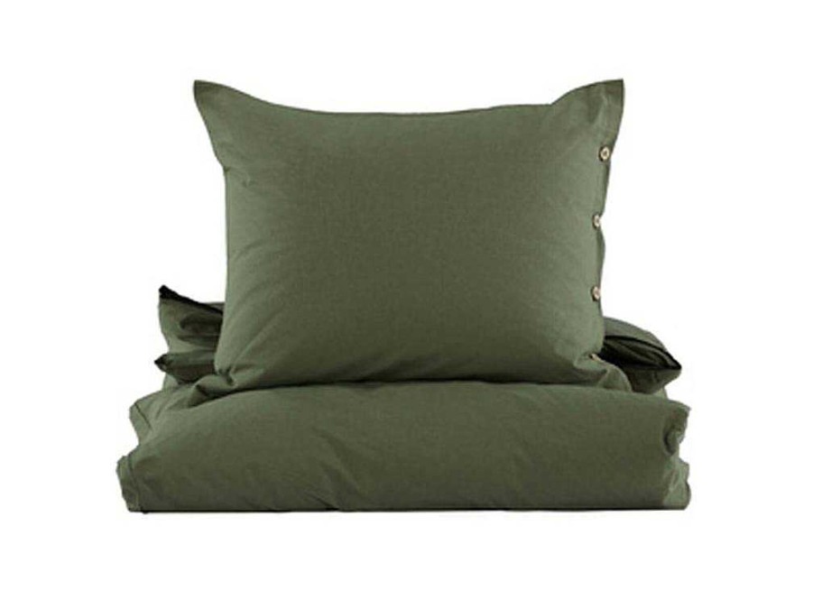 Vente-unique Beddengoed | Joar Bedset 1 Set 200X150Cm Groen.