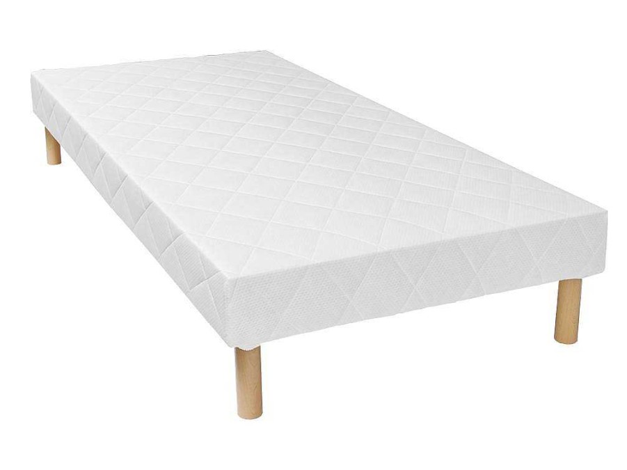 Ysmée Set Matras En Lattenbodem | Set Bedbodem + Matras Met Pocketveren Prestige Van Ysmee - 90 X 190 Cm