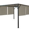 Vente-unique Prieel, Pergola, Gazebo En Kiosk | Vervangen Overkapping Voor Pergola Beja, Taupe