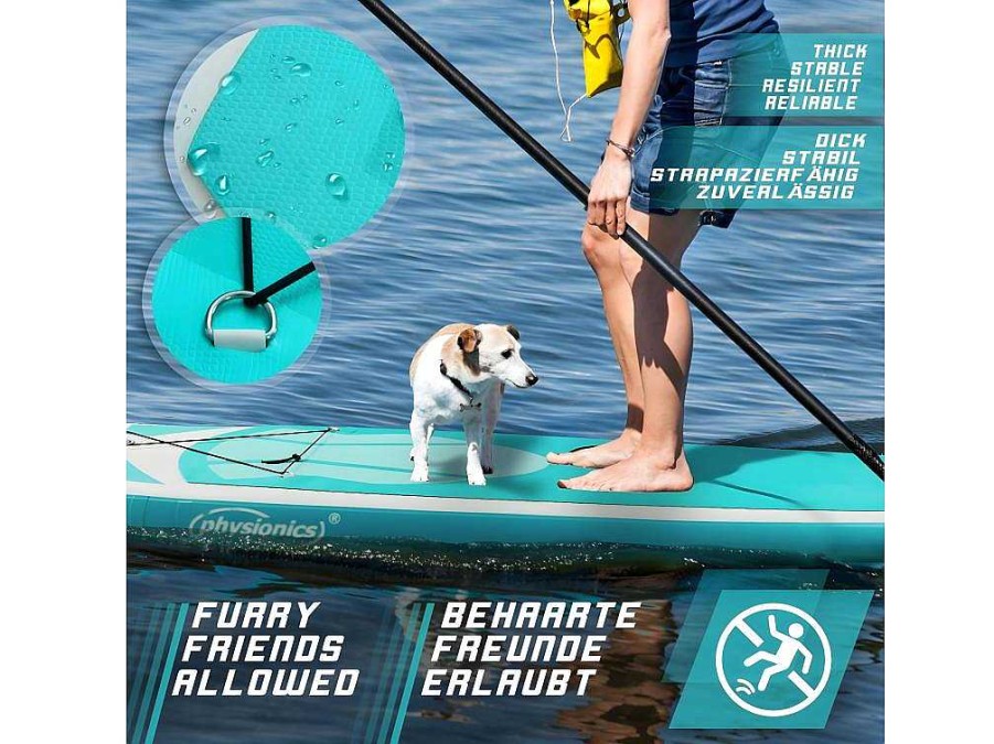 Vente-unique Watersport | Sup Board Nymphe 366 Cm - Mintgroen - Incl. Accessoires