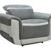 Vente-unique Relaxfauteuil | Elektrische Relaxfauteuil In Donkergrijze Stof Orietto