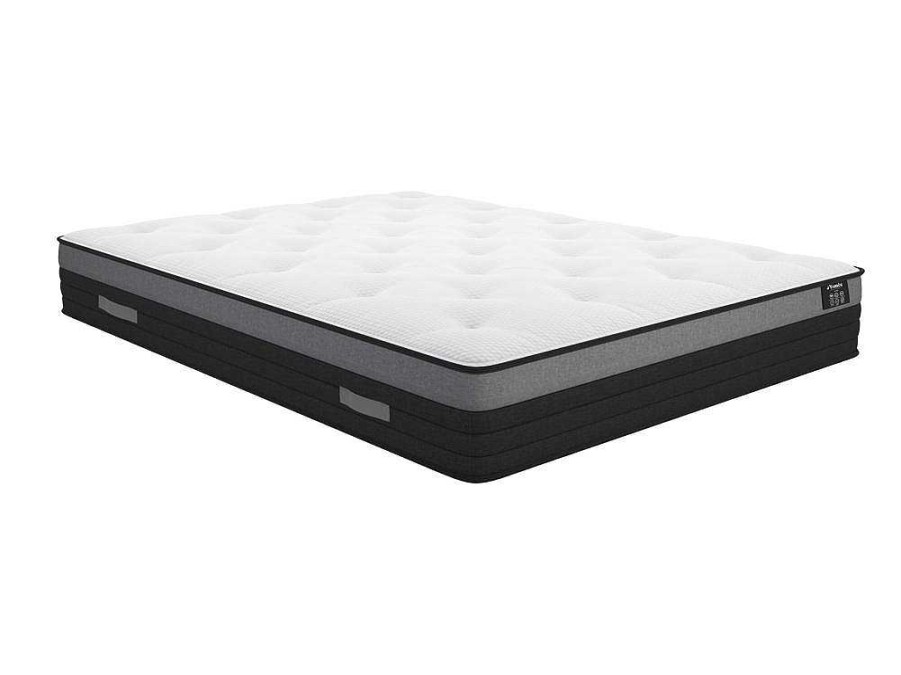 Ysmée Set Matras En Lattenbodem | Set Bedbodem + Matras Met Pocketveren Airplay Van Dreamea Play - 180 X 200 Cm