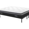 Ysmée Set Matras En Lattenbodem | Set Lattenbodem + Matras 1118 Pocketveren Met Ventilatieband Airplay Van Dreamea Play Dikte 24 Cm - 180 X 200 Cm